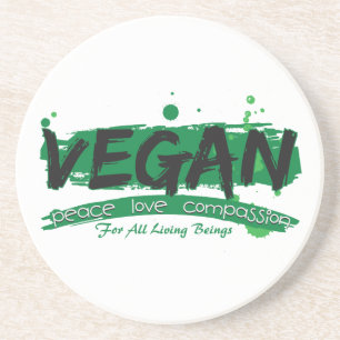 Medkänsla för Veganfredkärlek Underlägg