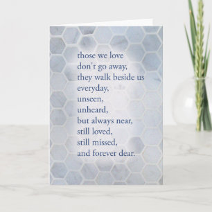 Medkänsla, förlåt för förlust, kondoleans Kort dik
