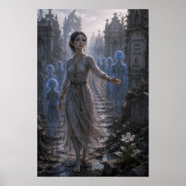 Medkänsla / Själavägledare / Kvarlevor av kyrkogår Poster (Framsidan)