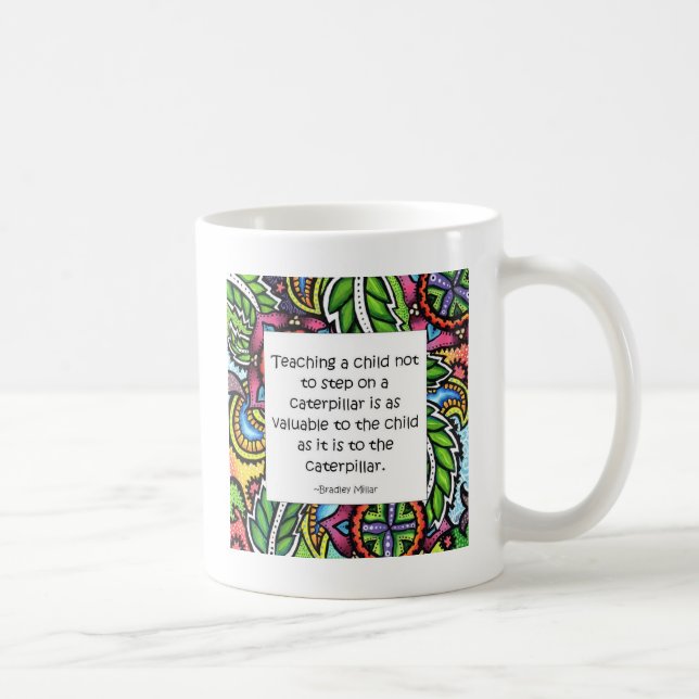 Medkänsla undervisas kaffemugg (Höger)