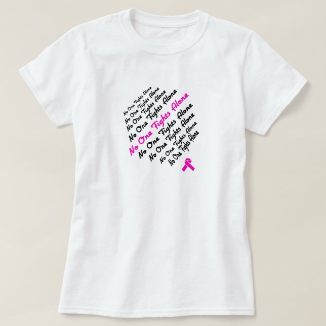 Medkänslafull vård (Rosa) Tee (Design framsida)