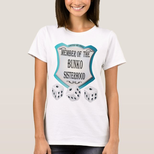 Medlem av Bunkosisterhooden Tee (Framsida)