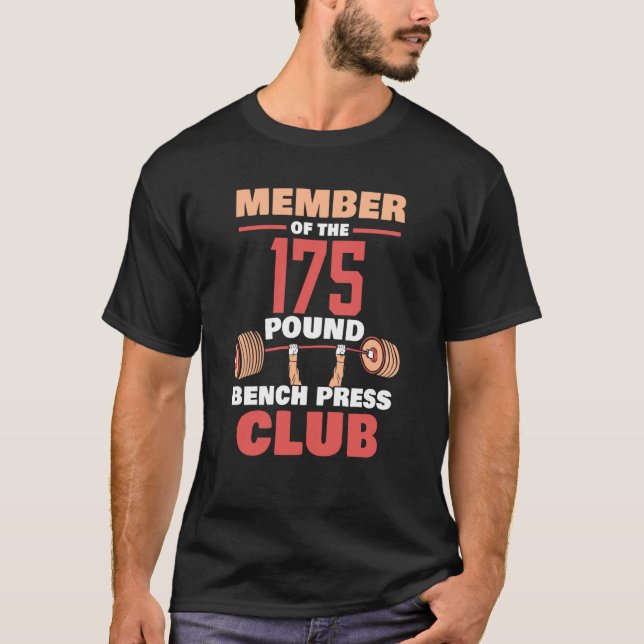 Medlem av den 175 pund-Klubben T Shirt (Framsida)
