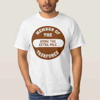 Medlem av gå den extra Milespecialgruppen Tee Shirt