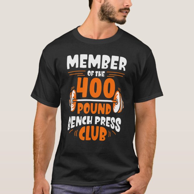 Medlem av pressens Klubb för 400 pund T Shirt (Framsida)