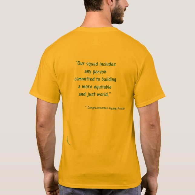 Medlem av Squadmångfalden T Shirt (Baksida)