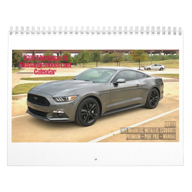 Medlem för Mustang Ecoboost.NET kalender 2018 (Omslag)