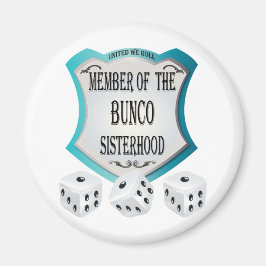 medlem i bunco sisterority Dice magnet