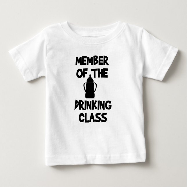 Medlem i klassen Drinking T Shirt (Framsida)
