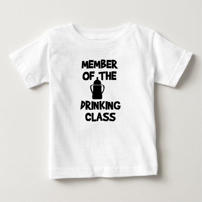 Medlem i klassen Drinking T-shirt (Framsida)
