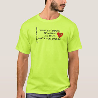 Medlem i Zipper-Klubben Tee Shirt