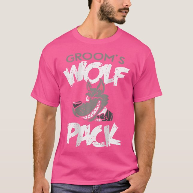 Medlemmar i Bachelor Party-Varg Pack T Shirt (Framsida)