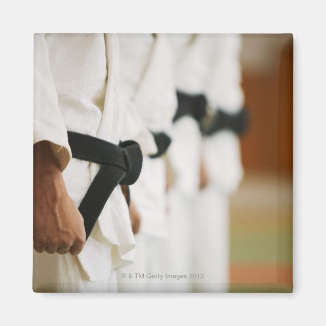 Medlemmar i en Judo Dojo som gick upp Magnet (Framsidan)