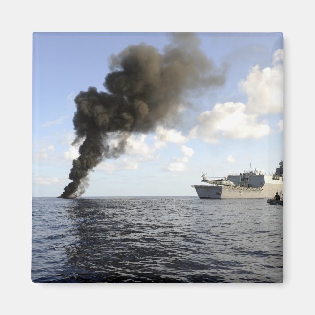 Medlemmar i Förenta staternas Kusten Guard Magnet (Framsidan)