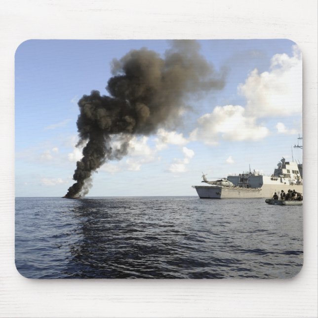 Medlemmar i Förenta staternas Kusten Guard Musmatta (Framsidan)