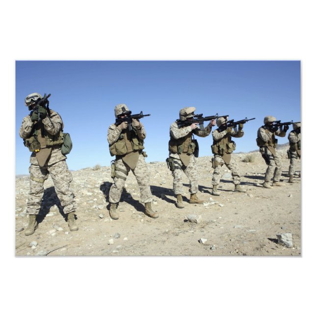 Medlemmar i gruppen för militära övergångsåtgärder fototryck (Framsidan)