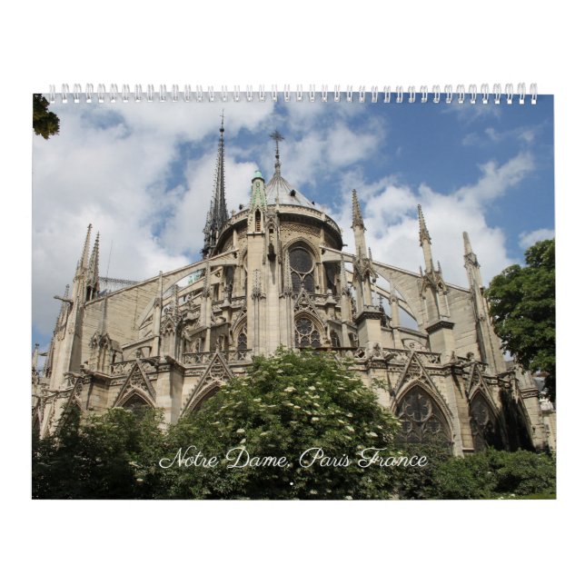 MEDLEMMAR - Notre-Dame de Paris Kalender (Omslag)