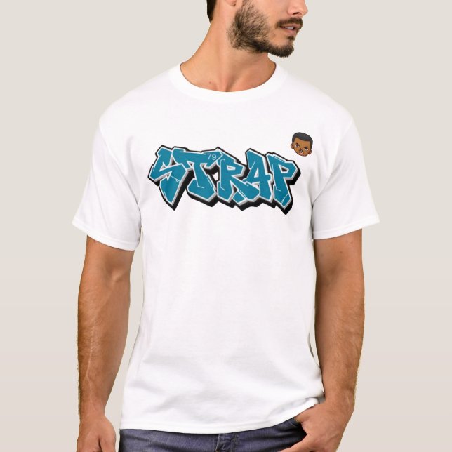 MEDLEMMAR STRAP MUSIC ENT. T-SHIRT (Framsida)