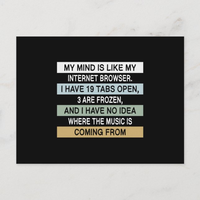 Medlemmarna i Humor-Coolan Jobbfunktion Funny Gift Vykort (Framsida)