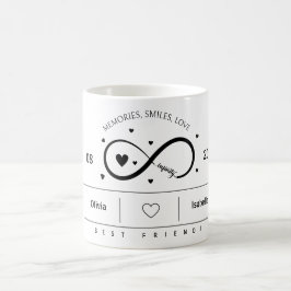 Medlemsdag för bästa vän/familj för anpassade kaffemugg