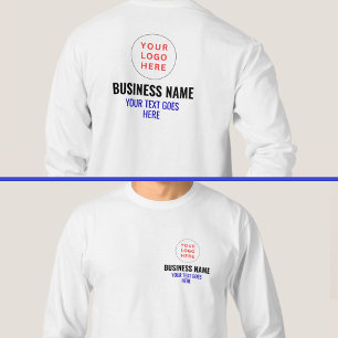 Medlemskap för Front & Back Print Logotyp Manar T Shirt