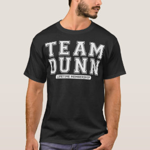 Medlemskap för kvinnoramet DUNN Family Surname Reu T Shirt