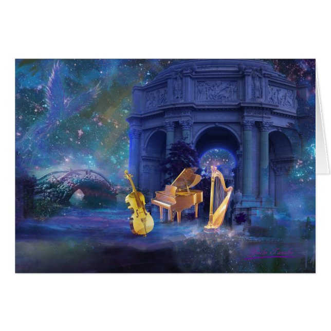 Medling 1 hälsningskort (Framsidan Horizontal)