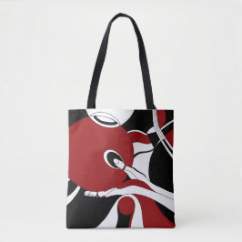 Medling med cirklar tygkasse