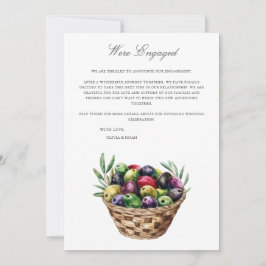 Medlingskort för Förlovning i Medelhavet Meddelande