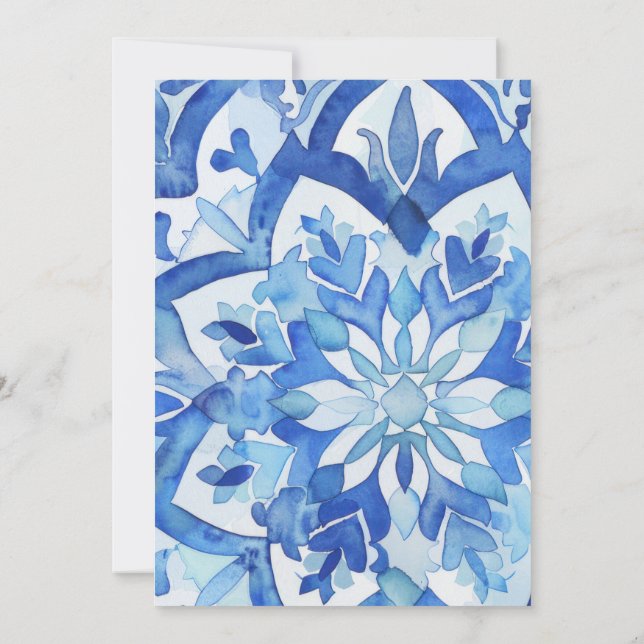 Medlingskort för Förlovning i Medelhavet Meddelande (Baksida)