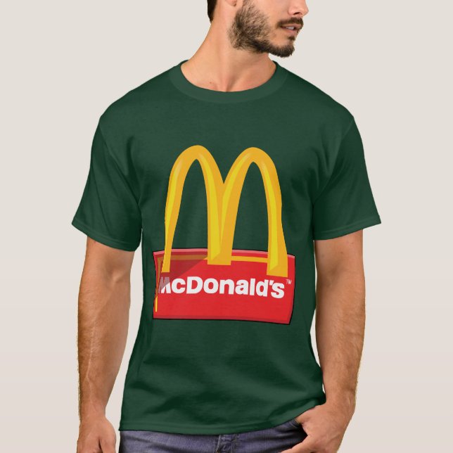Medonald Klassisk Grafisk T-Shirt (Framsida)