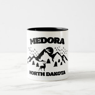 Medora,North Dakota Två-Tonad Mugg