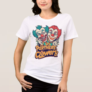 Medpartners i Clowery (Rolig Clown Puns) T Shirt