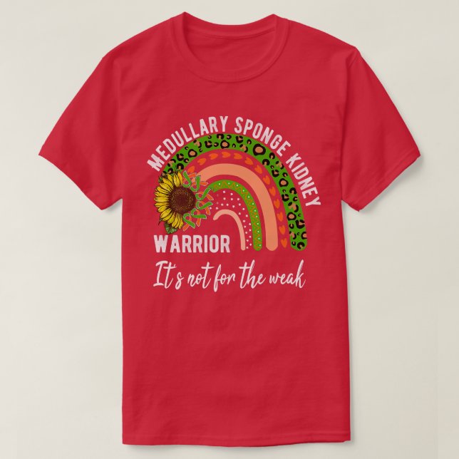 MeduLL Sponge Kidney-skjortor, informationsskjorto T Shirt (Design framsida)