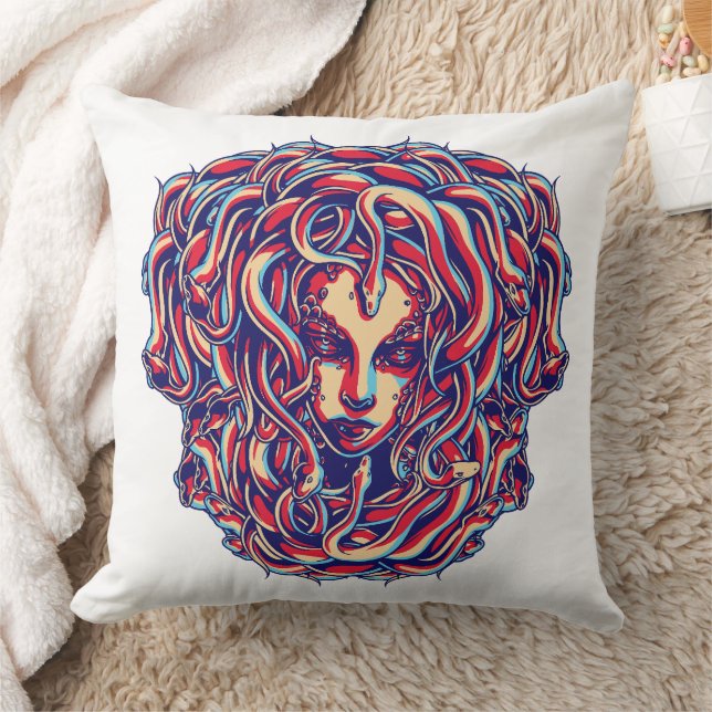 Medusa #02 kudde (Filt)