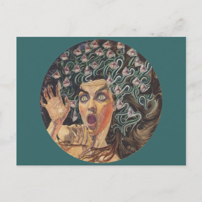 Medusa 1895 vykort (Framsida)