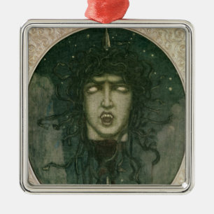 Medusa 1919 julgransprydnad metall