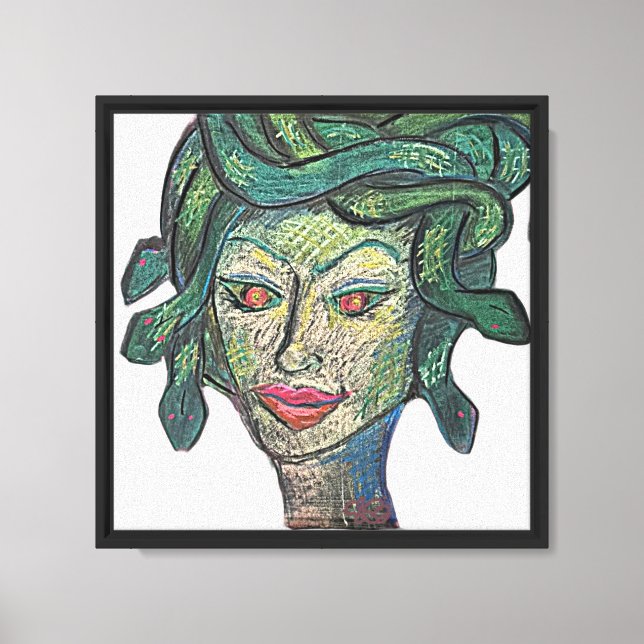 Medusa 1 canvastryck (Framsida)