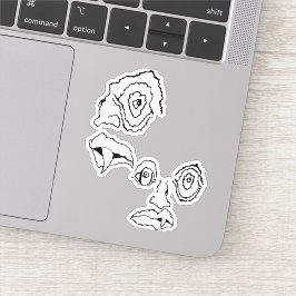 Medusa 1 MMHeads DoubleHeaded 2025 Horror Bok Klistermärken