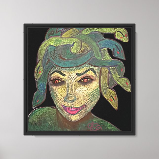 Medusa 2 canvastryck (Framsida)
