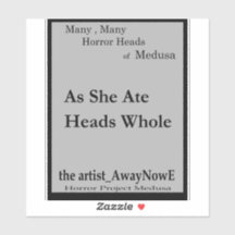 Medusa 2 MMHeads Phrases 2025 Horror Bok Awaynowe