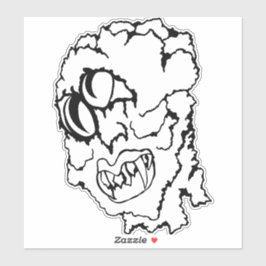 Medusa 3 MMHeads Diecut 2025 Horror Bok Awaynowe Klistermärken