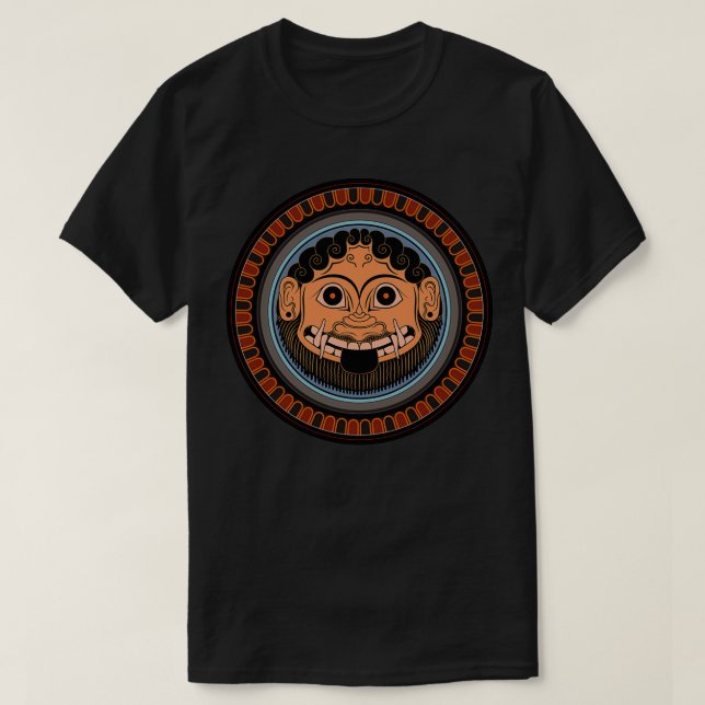 Medusa al-design från det antika Grekland T Shirt (Design framsida)