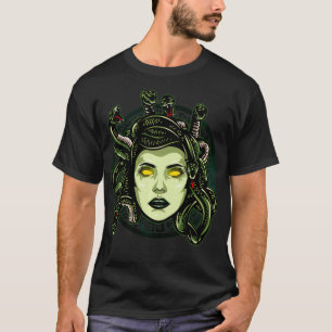 Medusa Ancient Grekisk mytologi Gods and Monsters T Shirt