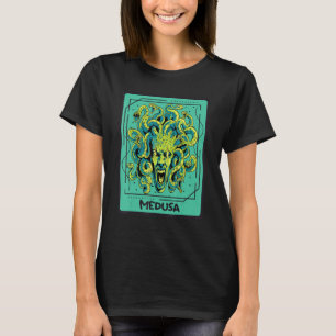 Medusa Ancient Grekiska Tarot Card Grekiskt Mystic T Shirt