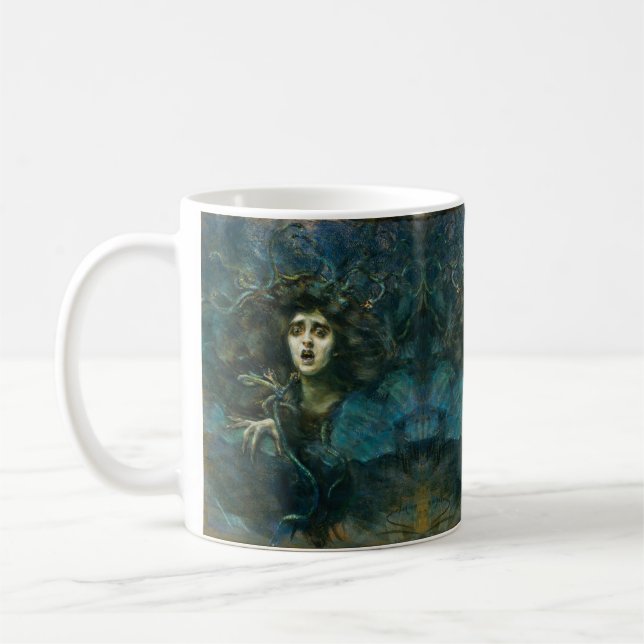 Medusa av Alice Pike Barney Kaffemugg (Vänster)