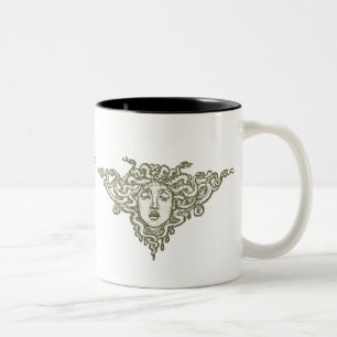 Medusa av Walter Crane Två-Tonad Mugg