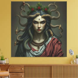 „Medusa – Blick der Macht“ Canvastryck