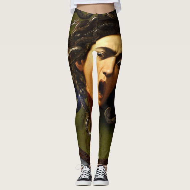 Medusa (Caravaggio) Leggings (Framsida)