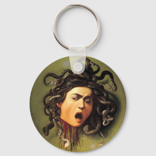 Medusa Caravaggio Nyckelring